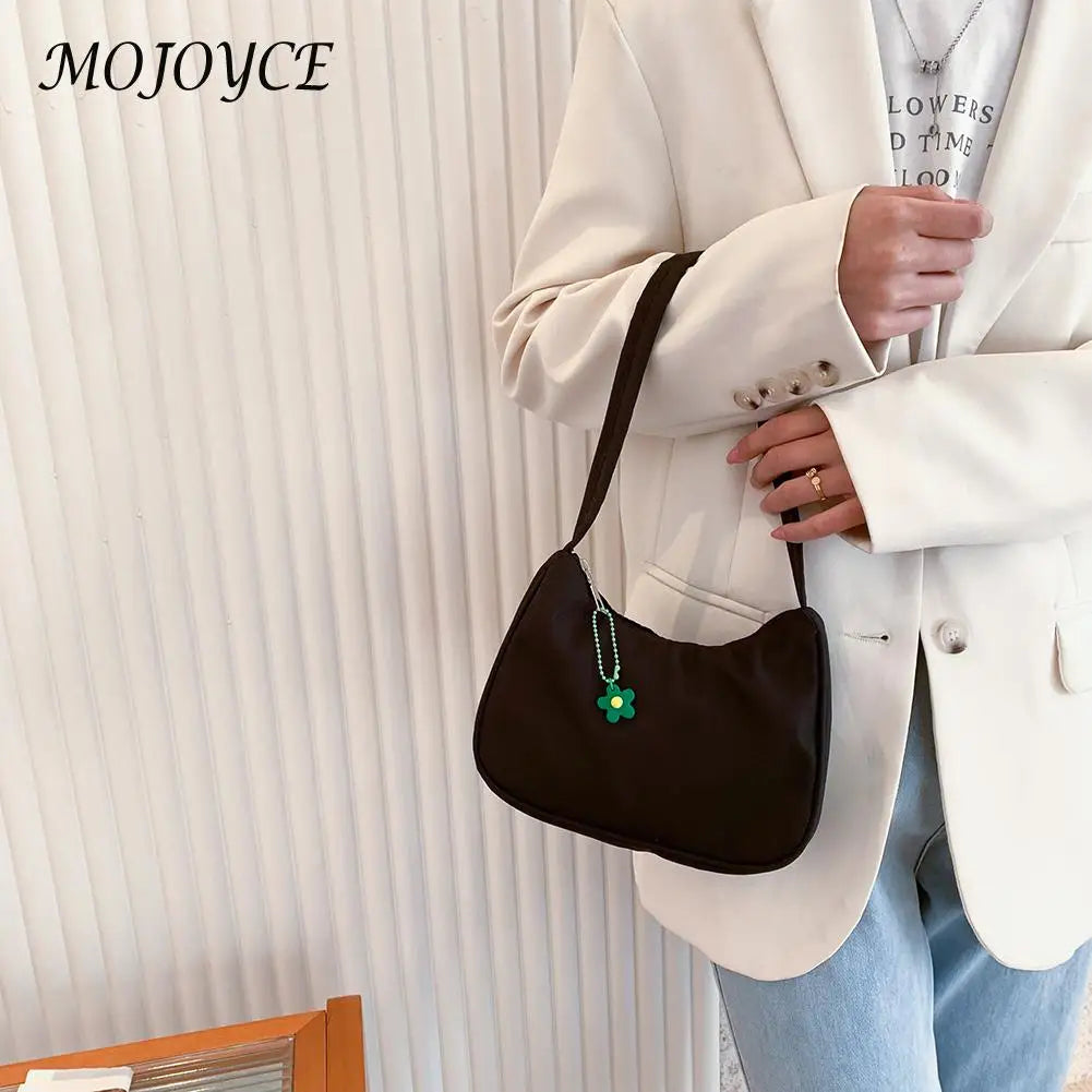 Retro Solid Ladies Handbags Small Shoulder Bags