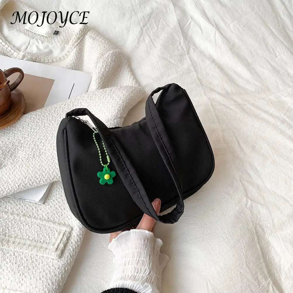 Retro Solid Ladies Handbags Small Shoulder Bags