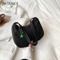 Retro Solid Ladies Handbags Small Shoulder Bags
