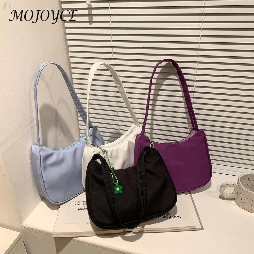 Retro Solid Ladies Handbags Small Shoulder Bags