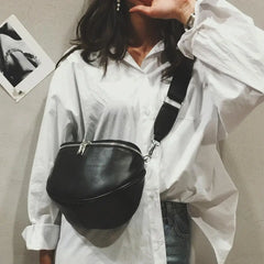 Women Waist Bag Casual Shoulder Zipper Bag for Women Crossbody Pack Unisex