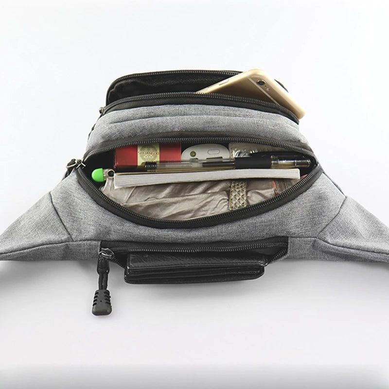 Waist Bag Hip Belly Bum Chest Belt Fanny Pack Pouch Purse Kidney Row