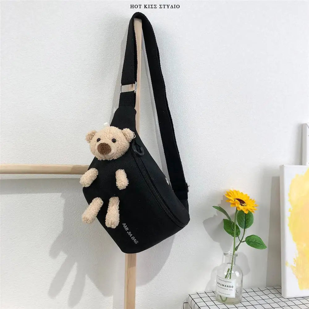 Women Waist Packs Fanny Pack Cartoon Canvas