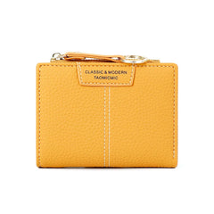 Small PU Leather Women Wallet Zipper Purses Female Clutch