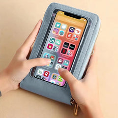 Women Wallets Mobile Phone Bag Shoulder Crossbody Bags Waterproof Handbag Touch