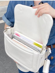 Women Winter Handbag Purses Space Cotton Crossbody Bag