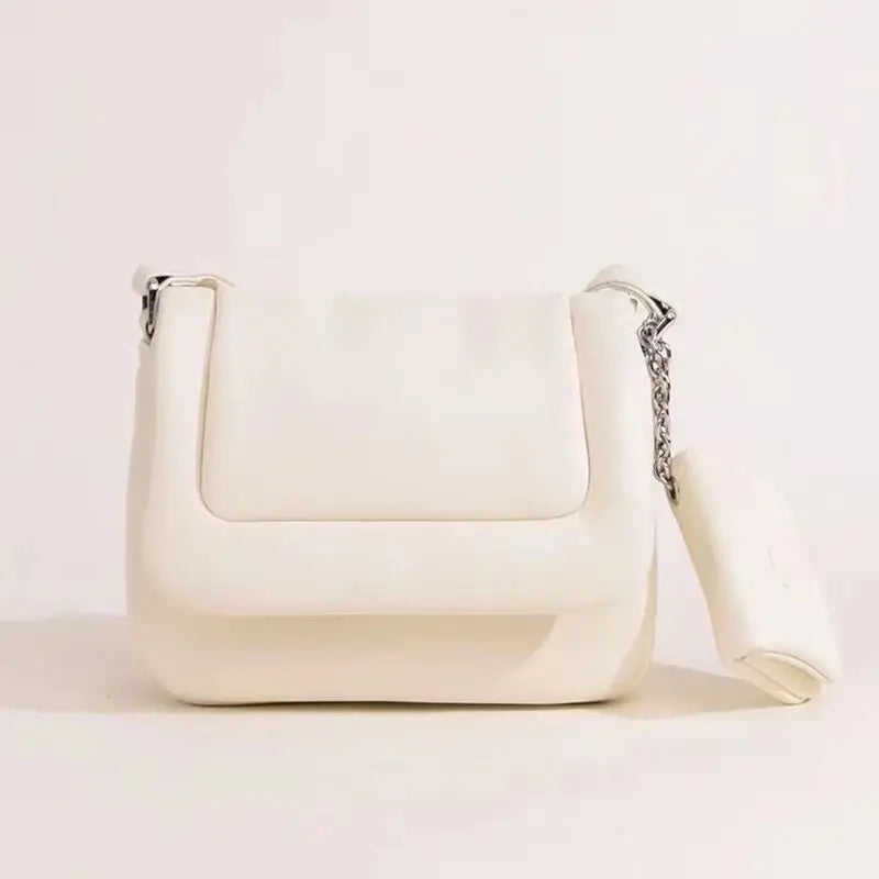 Women Winter Handbag Purses Space Cotton Crossbody Bag