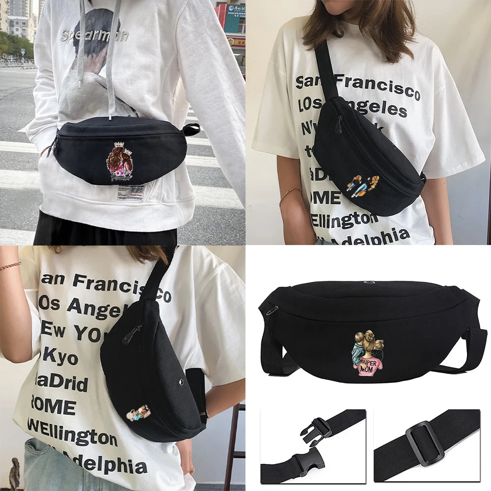 Portable Shoulder Bag Multifunctional Chest Bag Messenger Bag Sports M