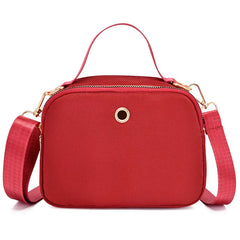 Women Shoulder Bag Oxford Cloth Square Lady Mobile Phone Crossbody Bag