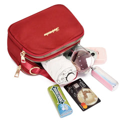 Women Shoulder Bag Oxford Cloth Square Lady Mobile Phone Crossbody Bag