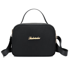 Women Shoulder Bag Oxford Cloth Square Lady Mobile Phone Crossbody Bag