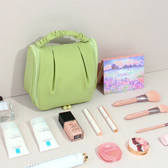 Women Pearl Makeup Wash Bags Portable Handbag Toiletry Bag