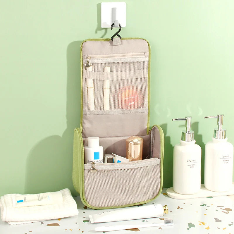 Women Pearl Makeup Wash Bags Portable Handbag Toiletry Bag
