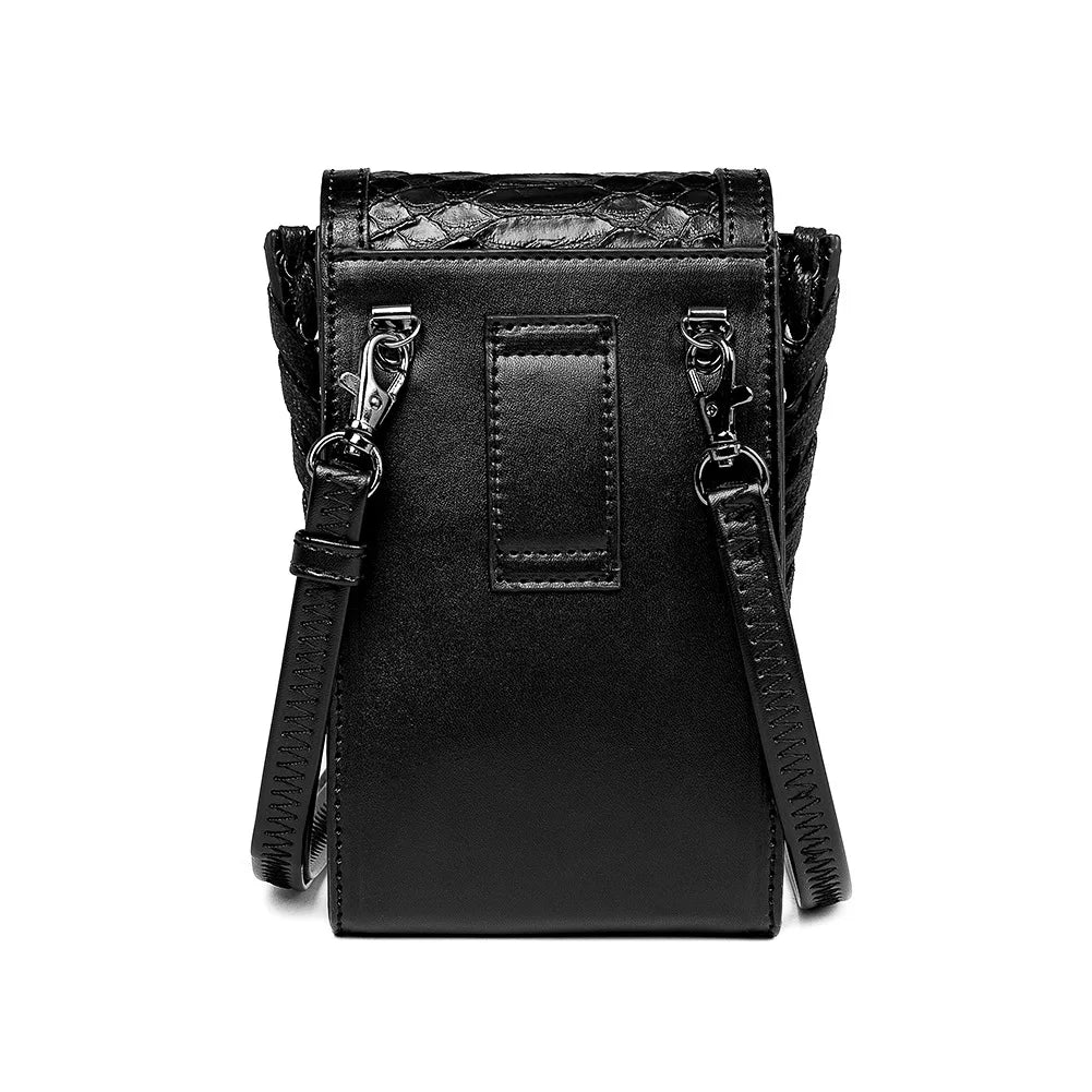Women's Skull Punk Messenger Bag Outdoor