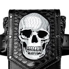 Women's Skull Punk Messenger Bag Outdoor