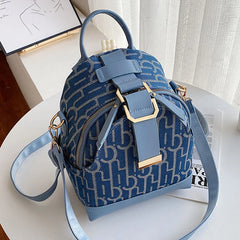 Women's 3-in-1 Leather Bag Set with Backpack