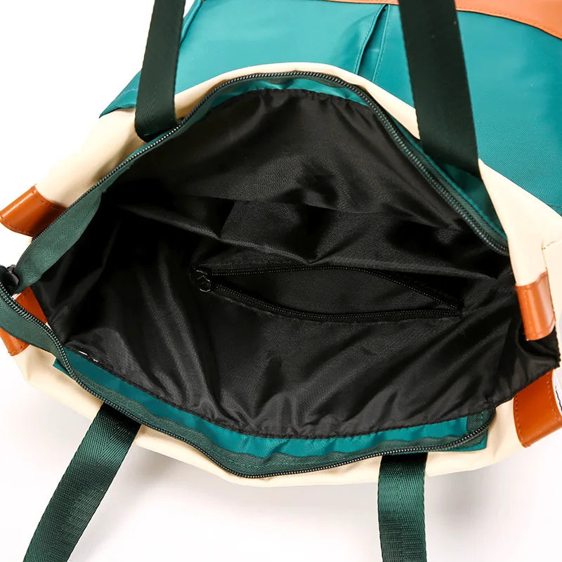 Women's Backpack Waterproof Nylon Shoulder Bag Lightweight