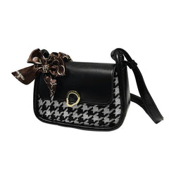 Women's Bag Thousand Bird Lattice Diagonal Cross Bag Shoulder Bag