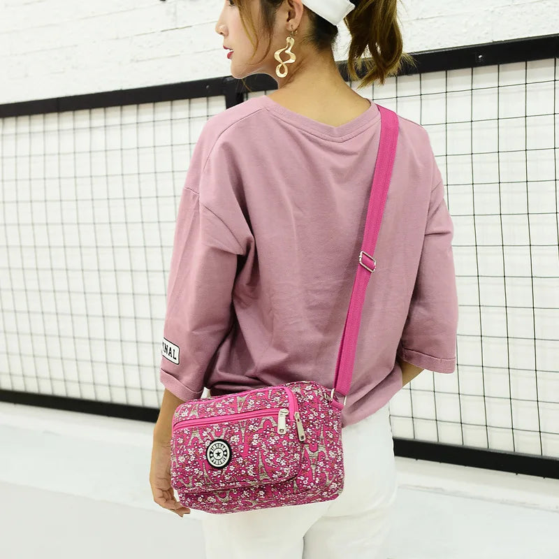 Canvas Shoulder Bag High-capacity Ladies Crossbody Bag