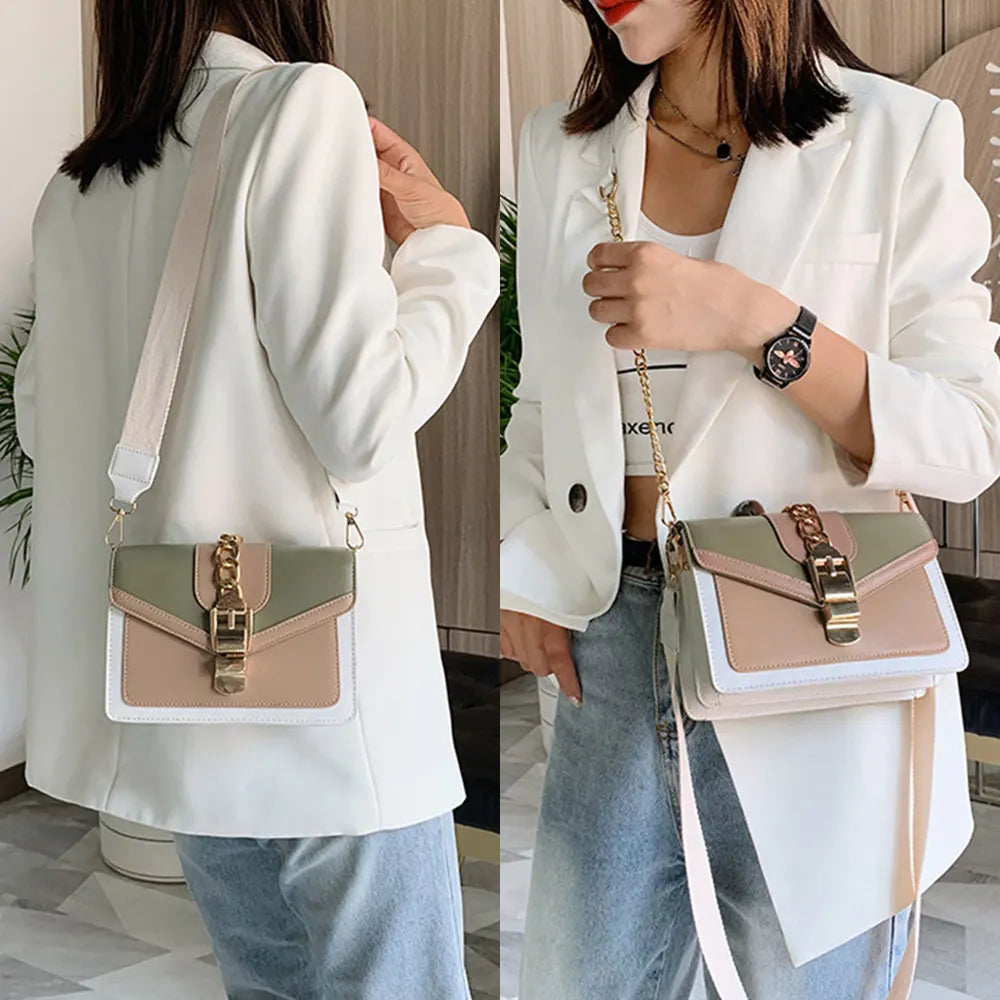 Leather Crossbody Shoulder Bag Purses and Handbags for Women