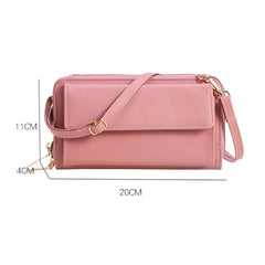 Women's Soft Leather Touch Screen Shoulder Bag