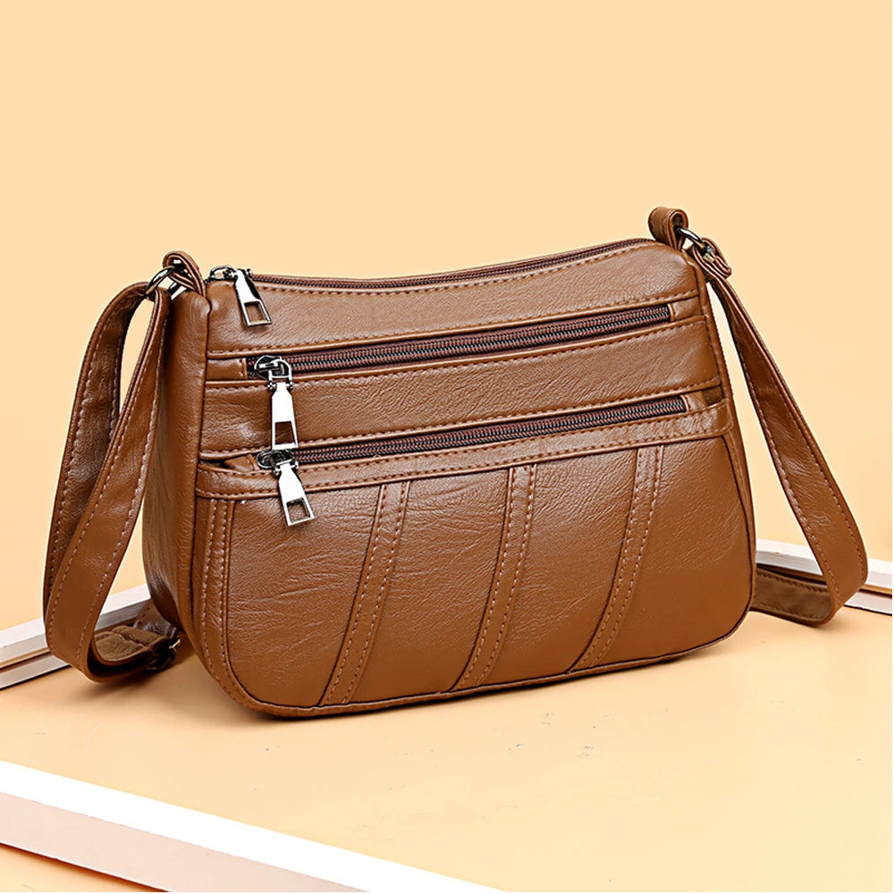 Leather Women Shoulder Bags Ladies Crossbody Bags
