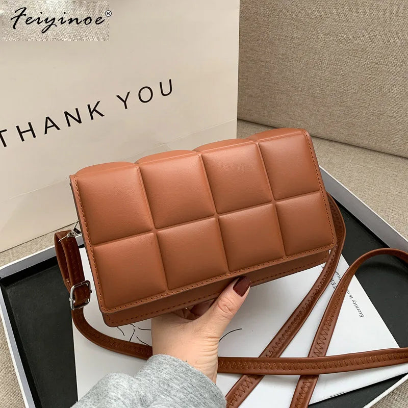 Women's Winter Cross-Body Bag Literary Style Shoulder Bag