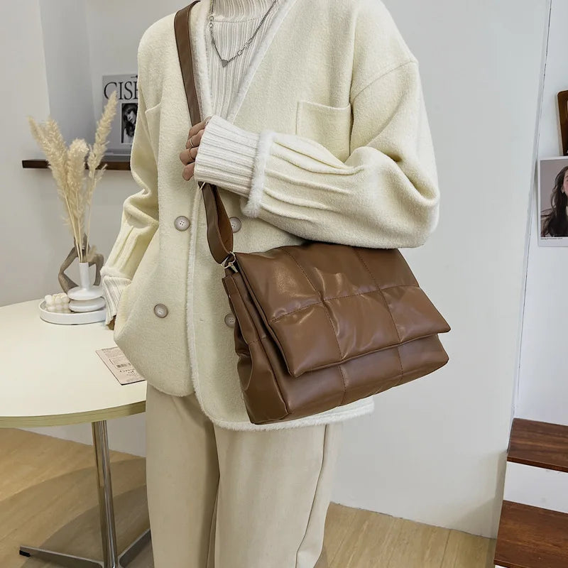 Women's Bag Autumn Winter Large Capacity Casual Single Shoulder Crossbody Bags