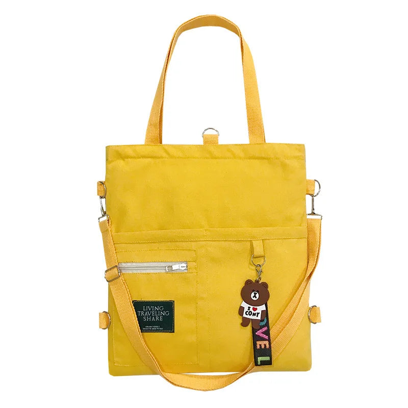 Canvas Crossbody Handbag Shoulder Bags For Women Tote