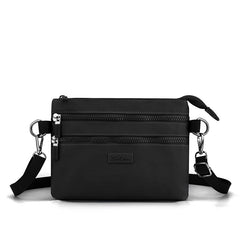 Women's Nylon Shoulder Bag Solid Mobile Phone Waterproof Pack