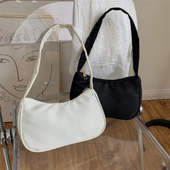 Women's PU Leather Shoulder Bag Casual Small Handbag