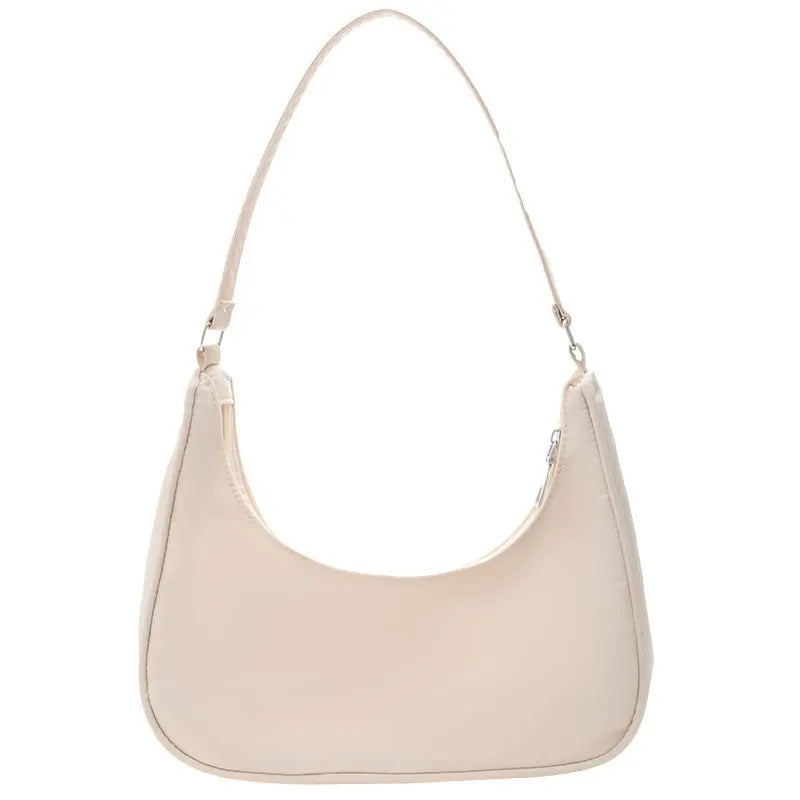 Retro Nylon Shoulder Totes Underarm Handbag