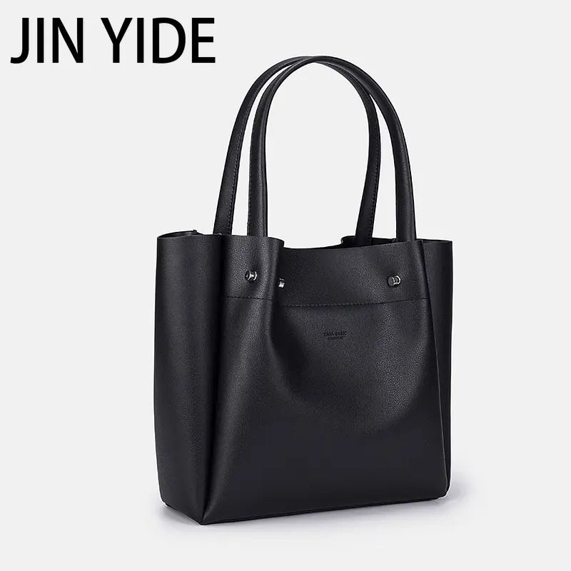 Women's Large Capacity Leather Shoulder Bag Tote