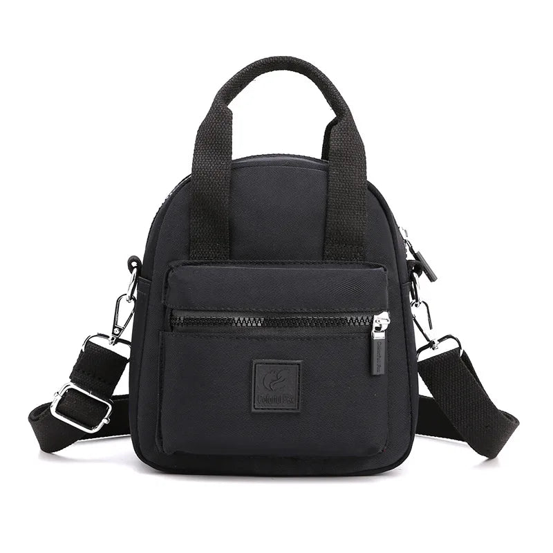 Macaron Nylon Shoulder Bag Classic Handbag Outdoor Travel Crossbody Bag