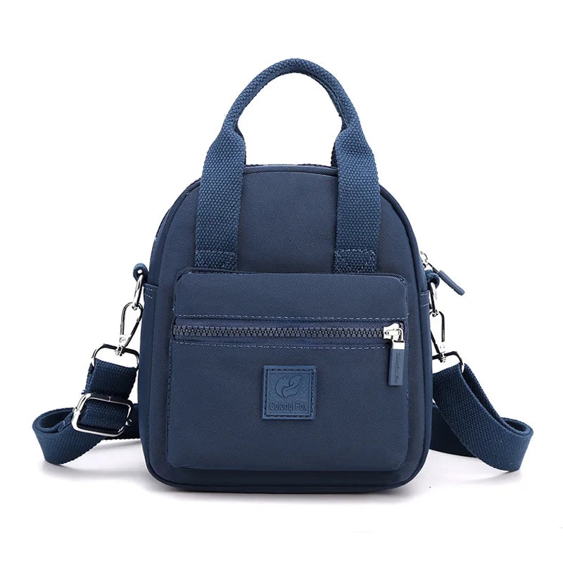 Macaron Nylon Shoulder Bag Classic Handbag Outdoor Travel Crossbody Bag