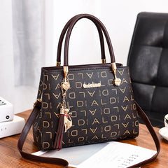 Women's Big Shoulder Handbag for Middle-Aged Mother