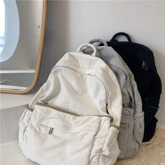 Women's Techwear Gothic Backpack Harajuku Canvas School Rucksack