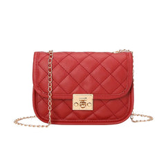 Personalized Embroidery Shoulder Bag Cover Lock Winter Version