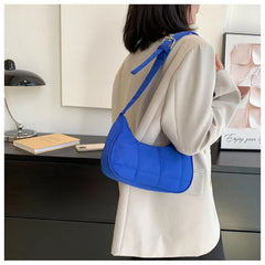 Women's Quilted Tote Shoulder Bag Lightweight Puffy Handbags Crossbody Bag