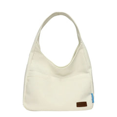 Canvas Messenger Handbags Solid School Crossbody Large Capacity Tote Shoulder Ba