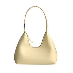 Small Shoulder Bag PU Leather Casual Hobos Underarm Top Handle Bag