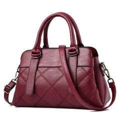 Women's Large Capacity Shoulder Messenger Handbag for Autumn and Winter