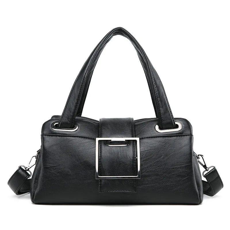 Women's Tote Bag Shoulder Handbag PU Ladies Style