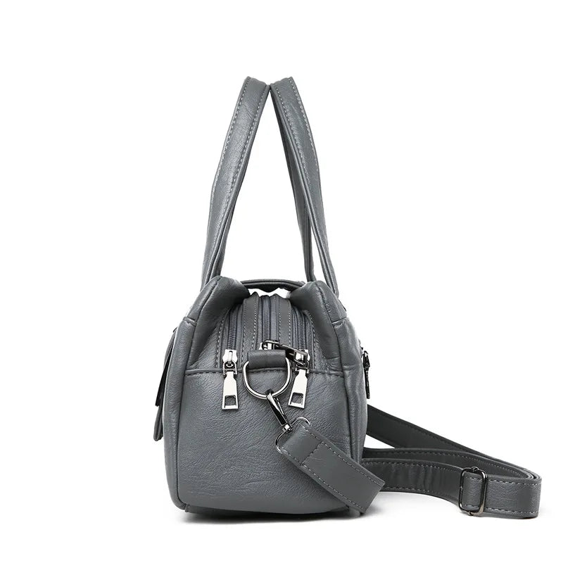 Women's Tote Bag Shoulder Handbag PU Ladies Style