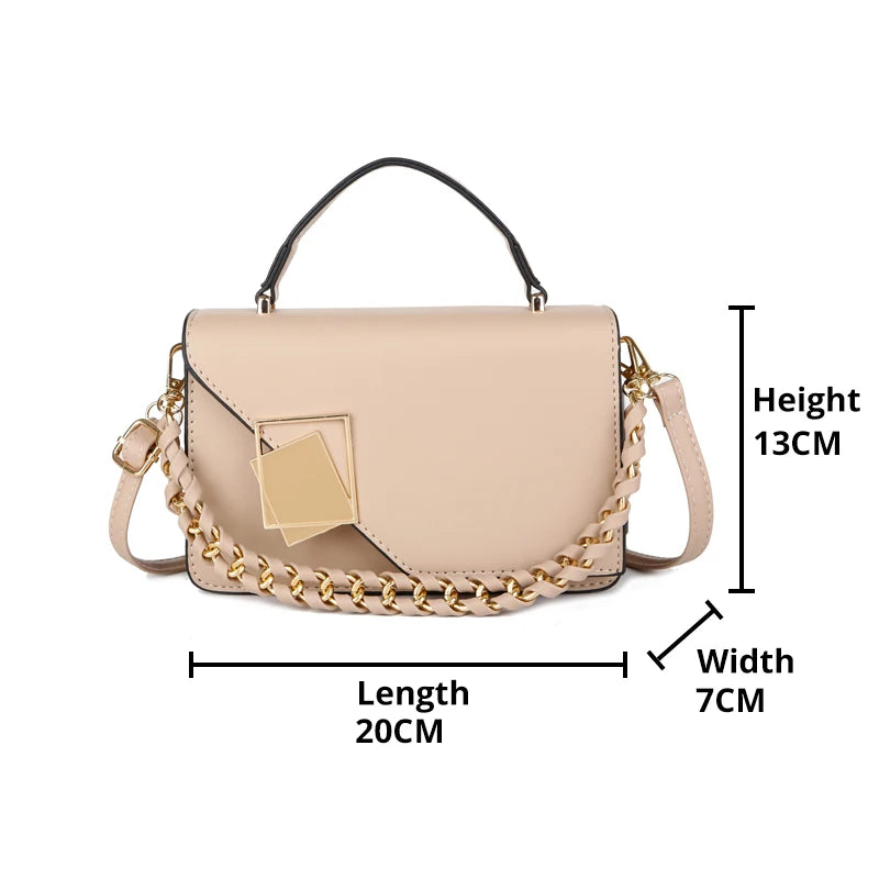 Women's Geometric Shoulder Bag Messenger Crossbody Handbag