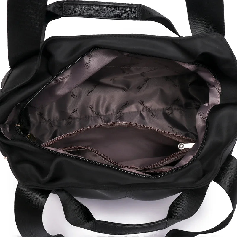 Nylon Shoulder Bag CrossBody Handbag for Women