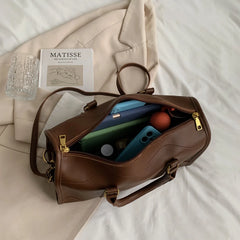 Women's Large Capacity Travel Gym Bag Outdoor Shoulder Crossbody Bag