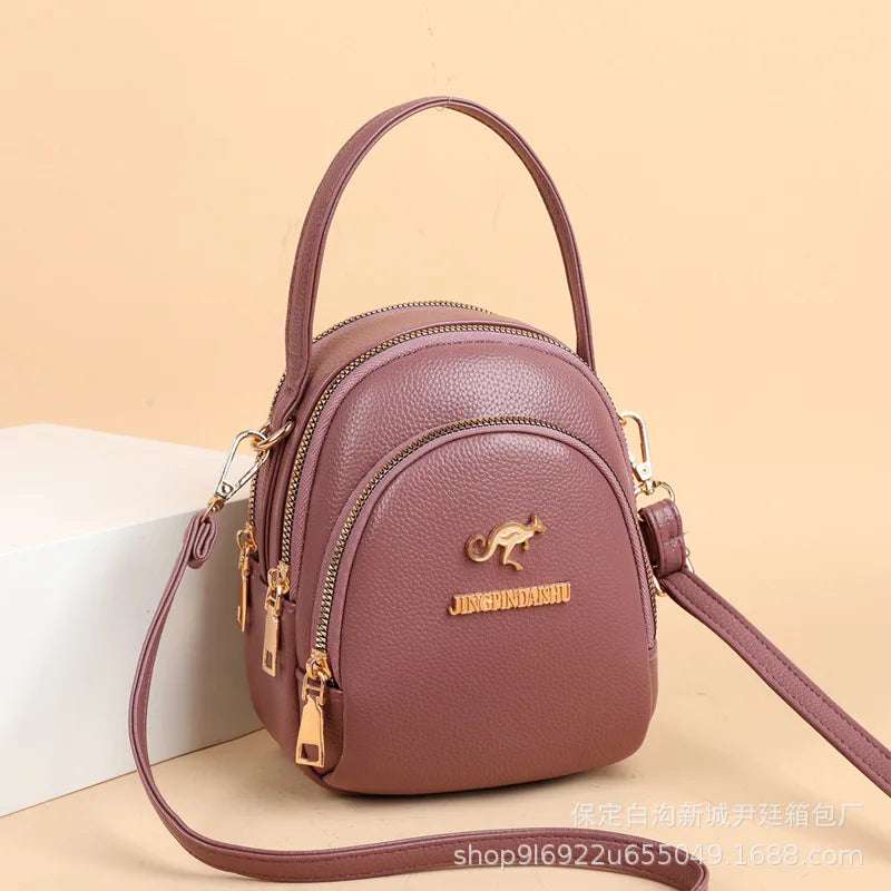 Multilayer Shoulder Messenger Phone Bags Handbags Purses Crossbody