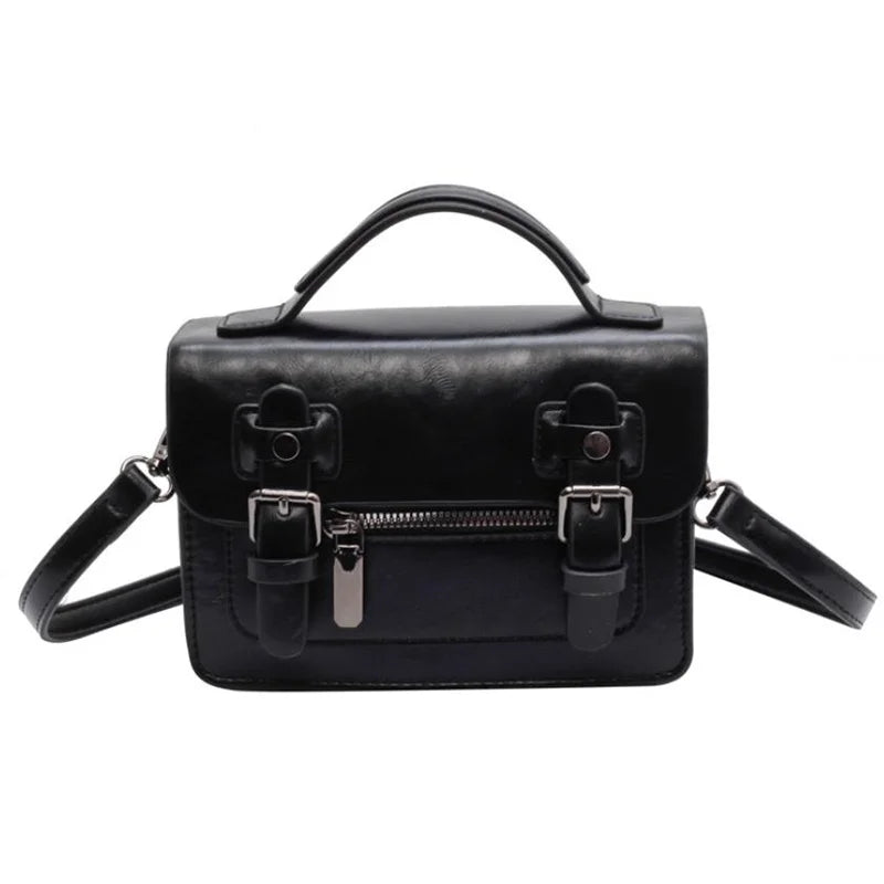 Women's Small Square Bag Crossbody Shoulder Handbag