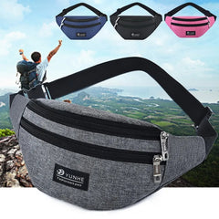Colorful Waist Bag Fanny Pack Hip Bag Zipper Pouch Packs